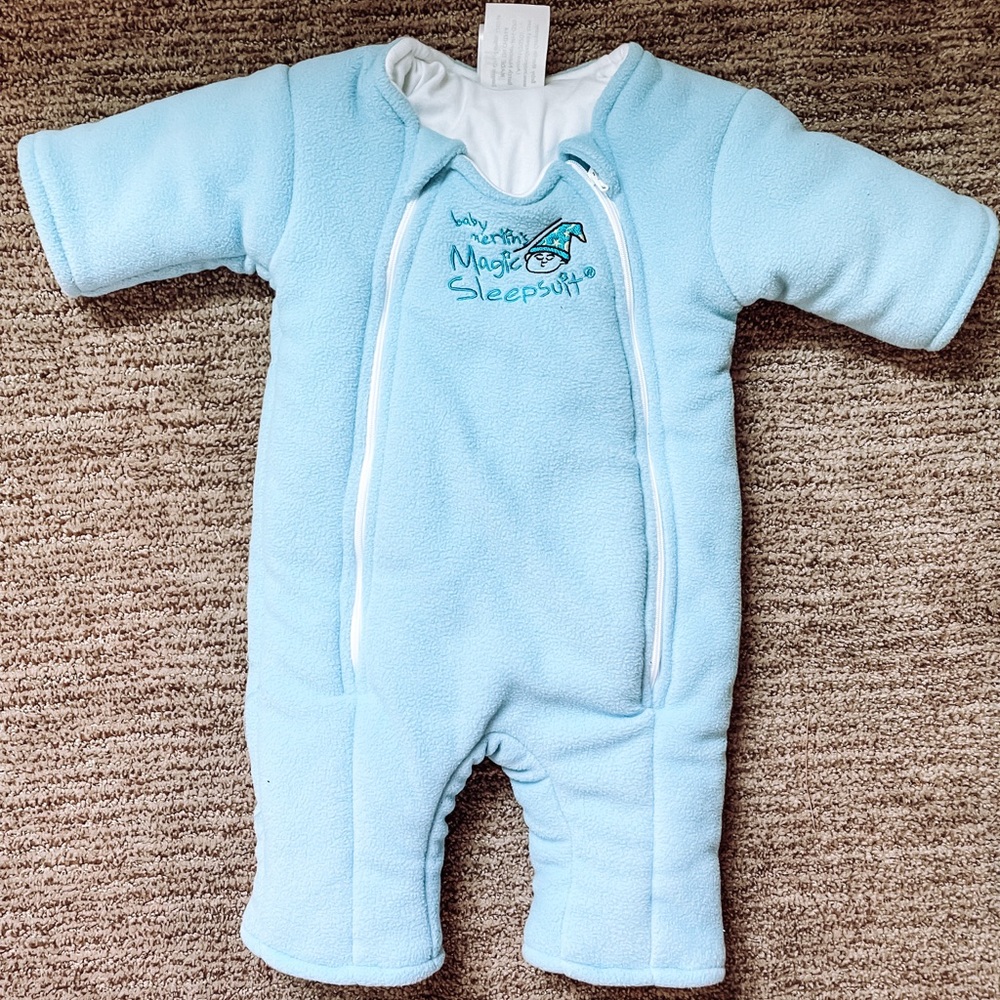 Fleece Baby Merlin’s Magic Sleepsuit (Large)